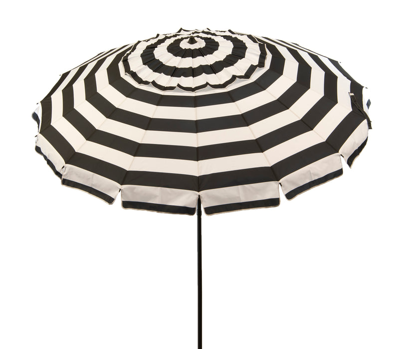 black stripped patio umbrella Blissun 9' Outdoor Umbrella, Striped Patio Umbrella, Outdoor Table Umbrella, Market with 8 Sturdy Ribs, Push Button Tilt and Crank (Black & White Stripe) : Patio, Lawn & Garden with its tilt and crank mechanism that fits most patio tables and umbrella stands Black and White Stripe 9