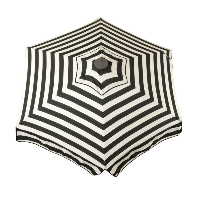 6.5 ft Stripe Deluxe Italian Patio Umbrellas