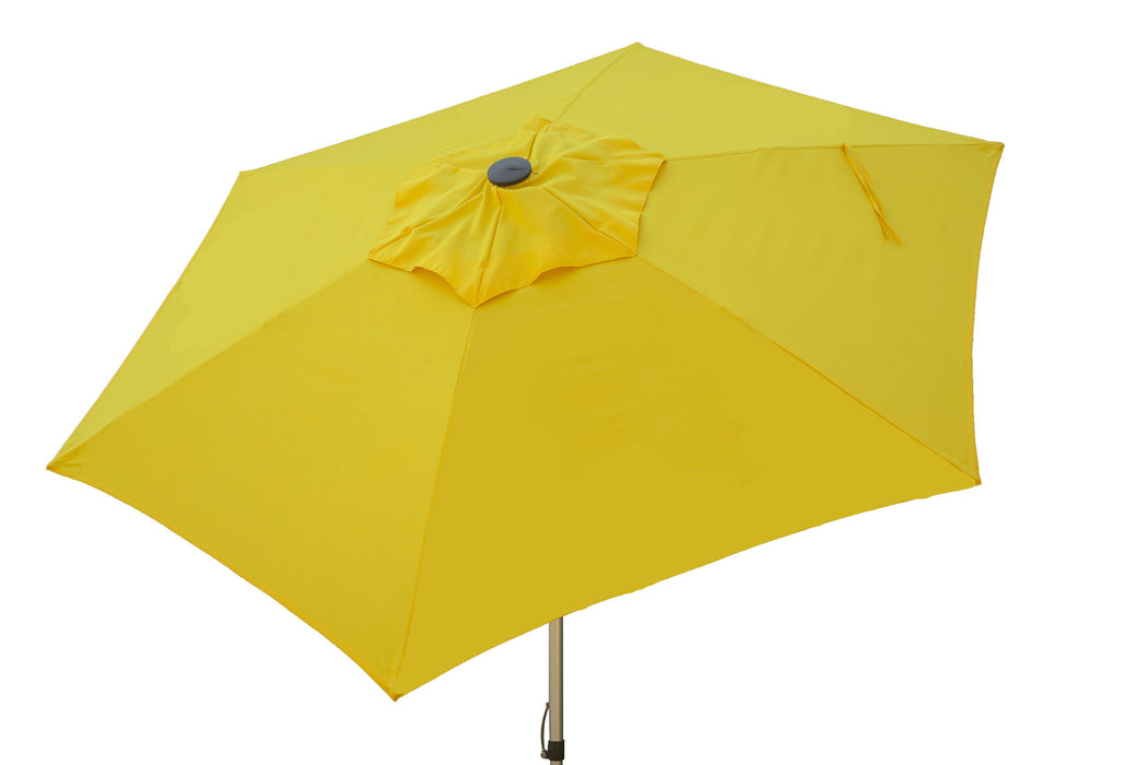 destination gear patio umbrella DestinationGear 1206 Sunflower Yellow 8.5' Market Umbrella