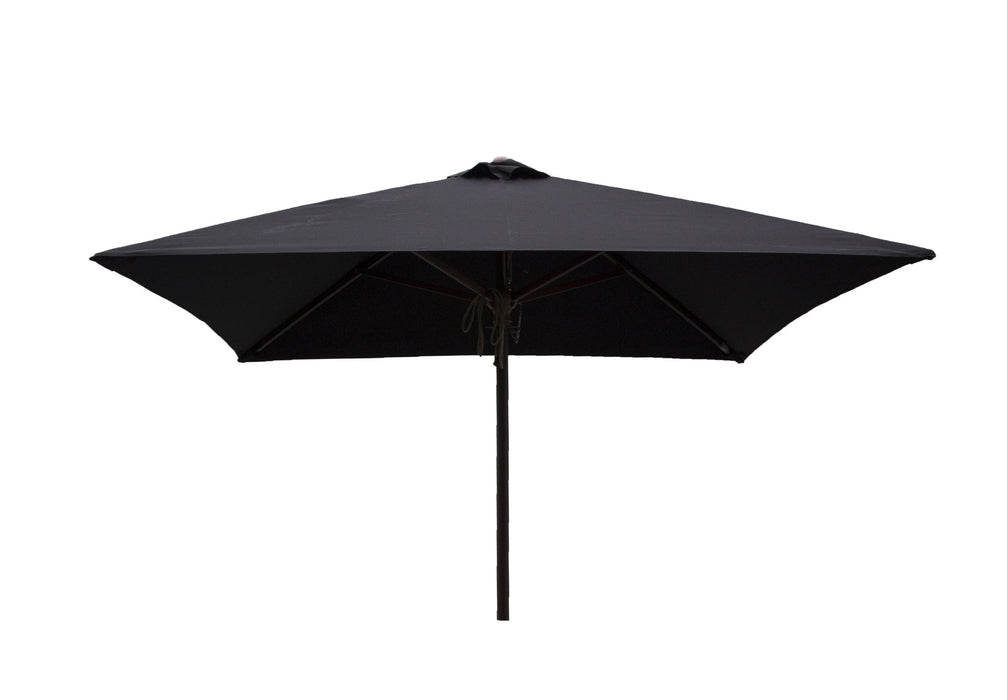 Classic Wood 6.5 ft Square Patio Umbrella