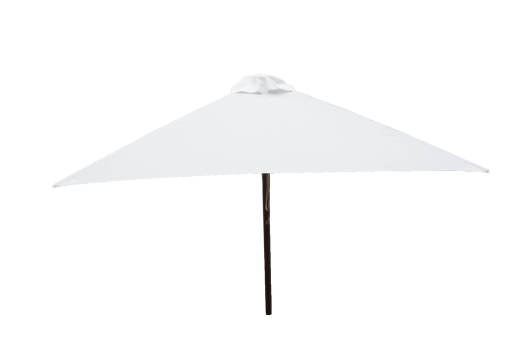 Classic Wood 6.5 ft Square Patio Umbrella