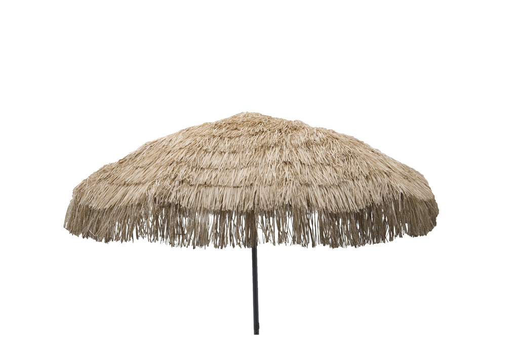Palapa Tiki Thatch Deluxe Patio Umbrella 7'6" -Hawaiian Theme Whiskey Brown