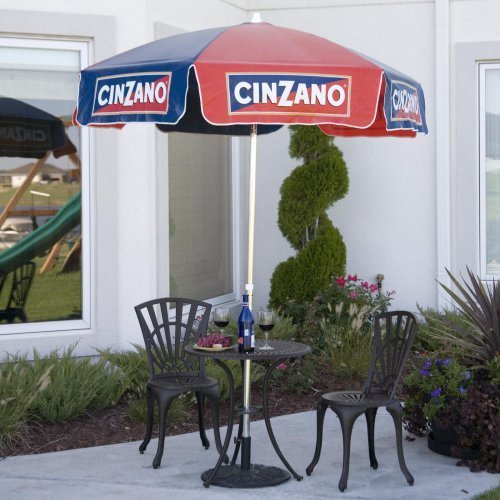 cinzano 6 ft patio umbrella 6 ft Cinzano Vinyl Umbrella
