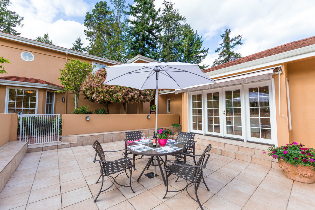destination gear patio umbrella 8.5 ft Push Up Market Patio Umbrella by DestinationGear — Rackbiz